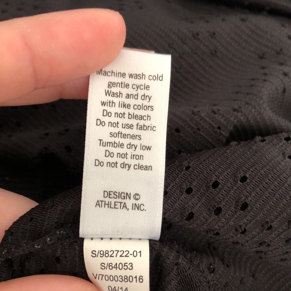 Athleta Limitless Laser Cut Mesh Tank Top - Picture 7 of 7